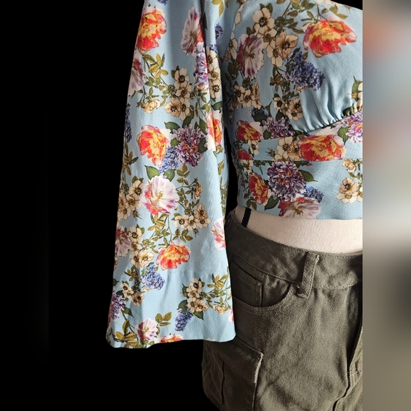 Marissa Webb Perry Print Top - Picture 3 of 9